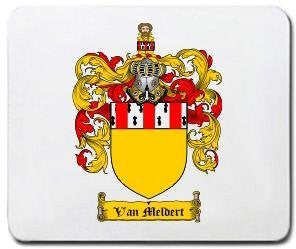 Van-meldert coat of arms mouse pad