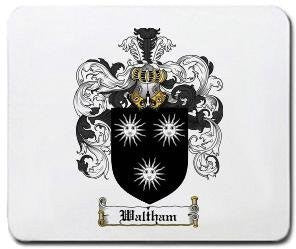 Waltham coat of arms mouse pad