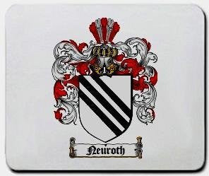 Neuroth coat of arms mouse pad