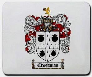 Crossman coat of arms mouse pad