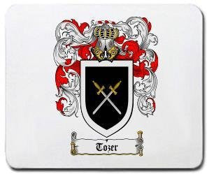 Tozer coat of arms mouse pad