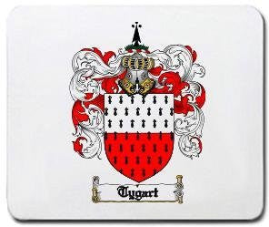 Tygart coat of arms mouse pad