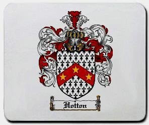 Hotton coat of arms mouse pad