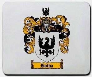 Botha coat of arms mouse pad