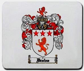 Draine coat of arms mouse pad