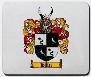 Hiller coat of arms mouse pad