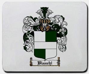 Bianchi coat of arms mouse pad