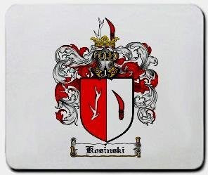 Kosinski coat of arms mouse pad