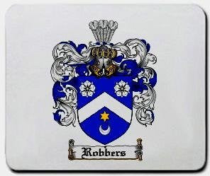 Robbers coat of arms mouse pad