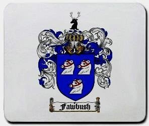 Fawbush coat of arms mouse pad