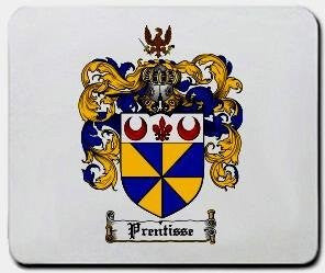 Prentisse coat of arms mouse pad