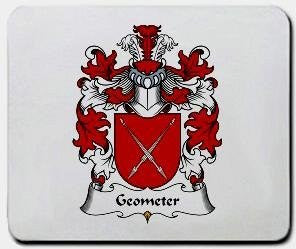 Geometer coat of arms mouse pad