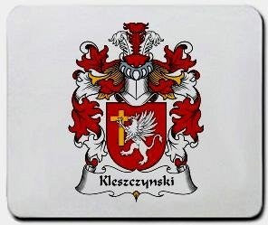 Kleszczynski coat of arms mouse pad