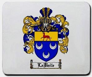 Labaile coat of arms mouse pad