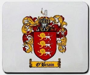O'briain coat of arms mouse pad