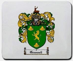 Grannell coat of arms mouse pad