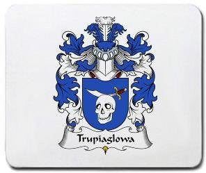 Trupiaglowa coat of arms mouse pad