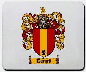 Darnell coat of arms mouse pad
