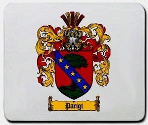 Parigi coat of arms mouse pad