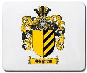 Siegman coat of arms mouse pad