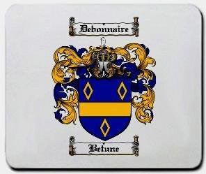 Betune coat of arms mouse pad