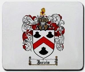 Jarvis coat of arms mouse pad