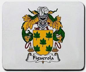 Figuerola coat of arms mouse pad