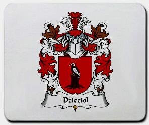 Dzieciol coat of arms mouse pad