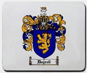 Dayrell coat of arms mouse pad