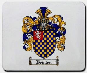 Bointon coat of arms mouse pad