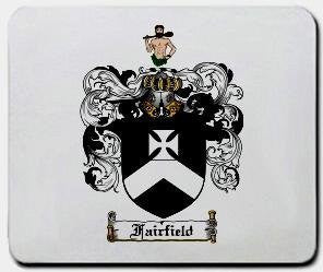 Fairfield coat of arms mouse pad