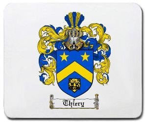 Thiery coat of arms mouse pad