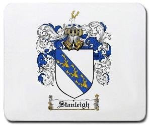 Stanleigh coat of arms mouse pad