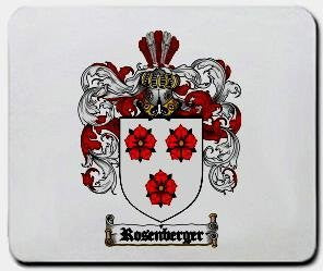 Rosenberger coat of arms mouse pad