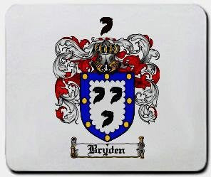 Bryden coat of arms mouse pad