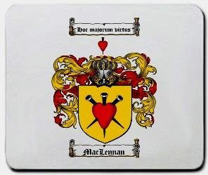Maclennan coat of arms mouse pad