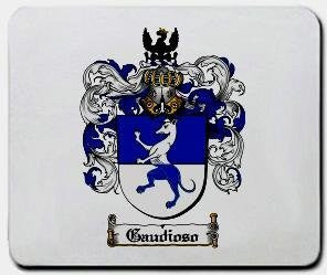 Gaudioso coat of arms mouse pad