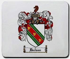 Darwen coat of arms mouse pad