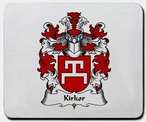 Kirkor coat of arms mouse pad