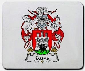 Gama coat of arms mouse pad