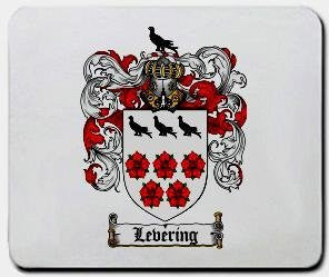 Levering coat of arms mouse pad