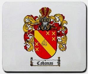 Cabanas coat of arms mouse pad