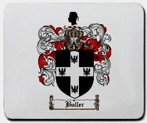 Buller coat of arms mouse pad