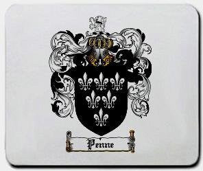 Penne coat of arms mouse pad