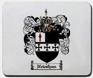 Newsham coat of arms mouse pad