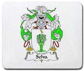 Selva coat of arms mouse pad