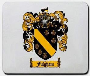 Fulgham coat of arms mouse pad