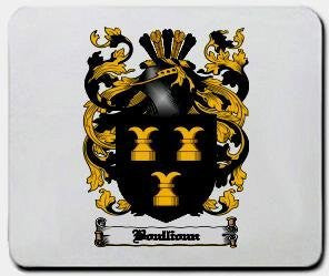 Boullioun coat of arms mouse pad