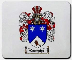 Cristopher coat of arms mouse pad