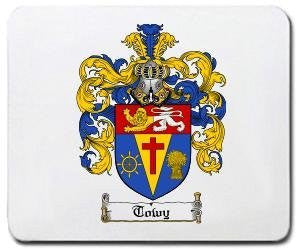 Towy coat of arms mouse pad